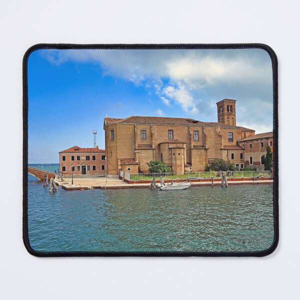 Item preview, Historic Church of San Domenico and Stone Bridge in Chioggia Italy designed and sold by goceris.