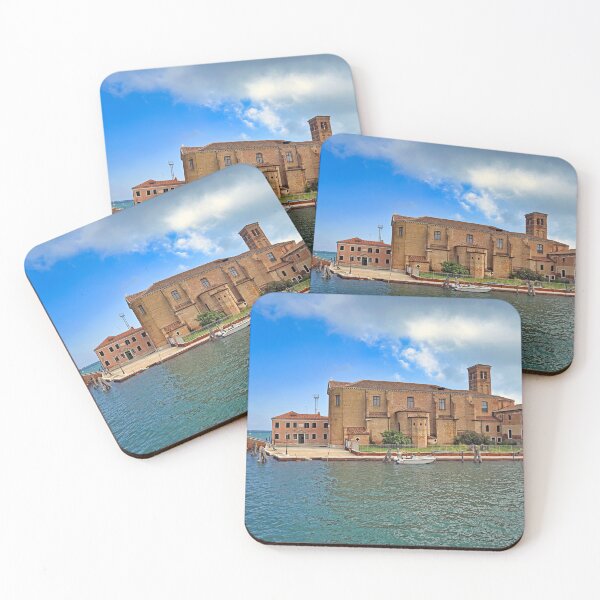 Item preview, Historic Church of San Domenico and Stone Bridge in Chioggia Italy designed and sold by goceris.