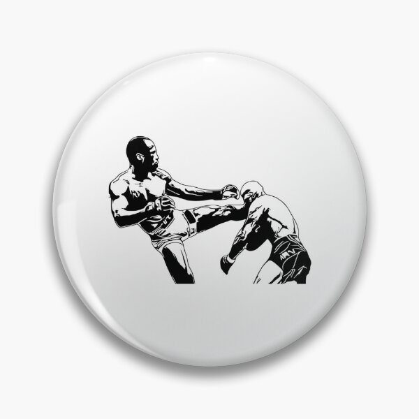 Item preview, Leon Edwards Vs Kamaru Usman Black Sticker designed and sold by ryann-castellan.