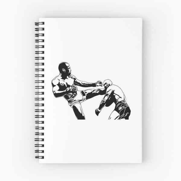 Item preview, Leon Edwards Vs Kamaru Usman Black Sticker designed and sold by ryann-castellan.