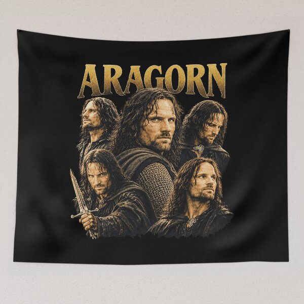 Item preview, Aragorn Portrait Collage designed and sold by barnetcraigt.