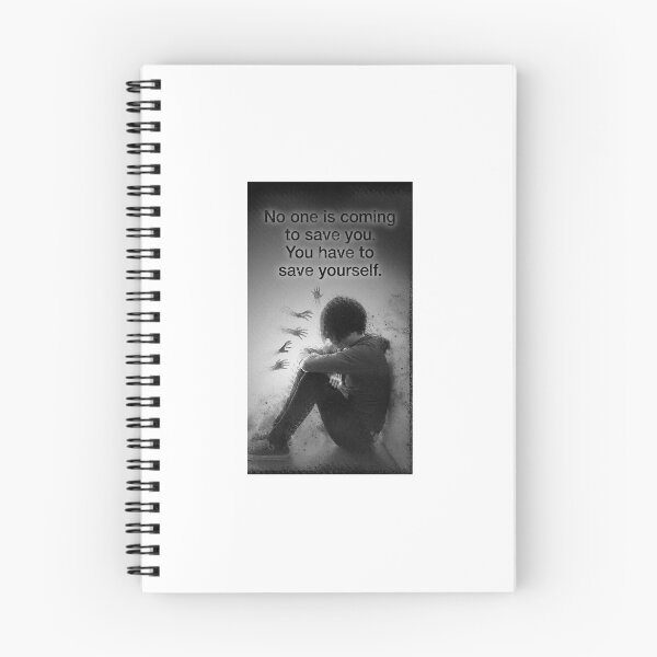 Item preview, Save Yourself Motivational Quote designed and sold by Nice-Baby.