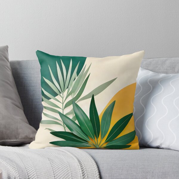 Item preview, Boho Terracotta Geometric Leaf Relief designed and sold by Vicky Brago-Mitchell®.