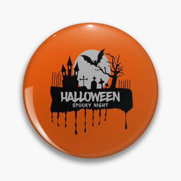 Item preview, Halloween Spooky Night Bat Moon Graveyard designed and sold by Custom Crest.