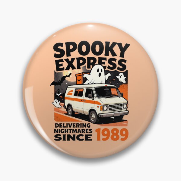 Item preview, Spooky Express Delivering Nightmares Since 1989 designed and sold by Thompika.