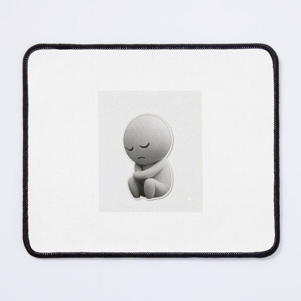 Item preview, Sad Lonely Minimal Character designed and sold by Nice-Baby.