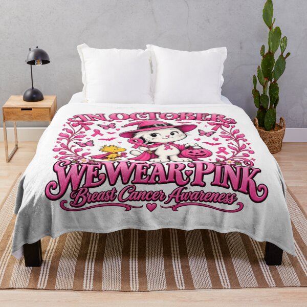 Item preview, Pink October Cat Awareness. designed and sold by Anime-Clothes1.