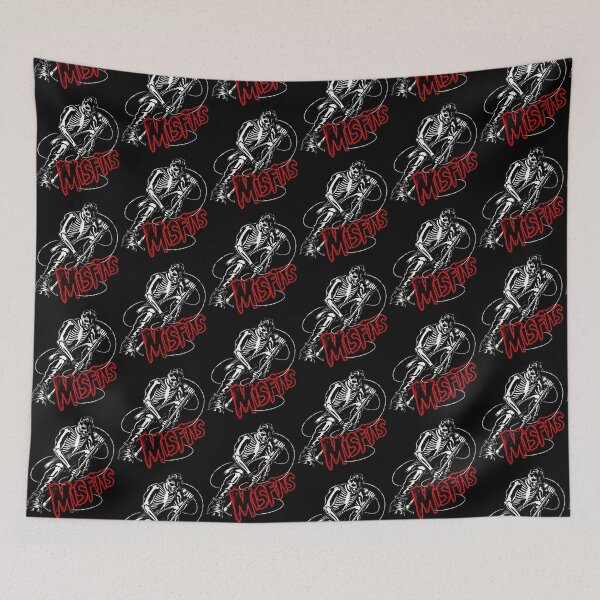Item preview, Misfits Skeleton Singer Horror Punk Retro Rock Graphic designed and sold by SarcasmLounge.