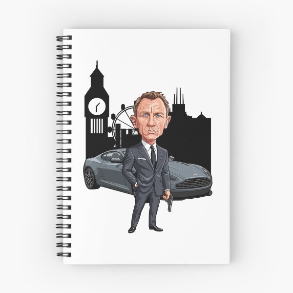 Item preview, Caricature of Daniel Craig in London designed and sold by vectorlove.