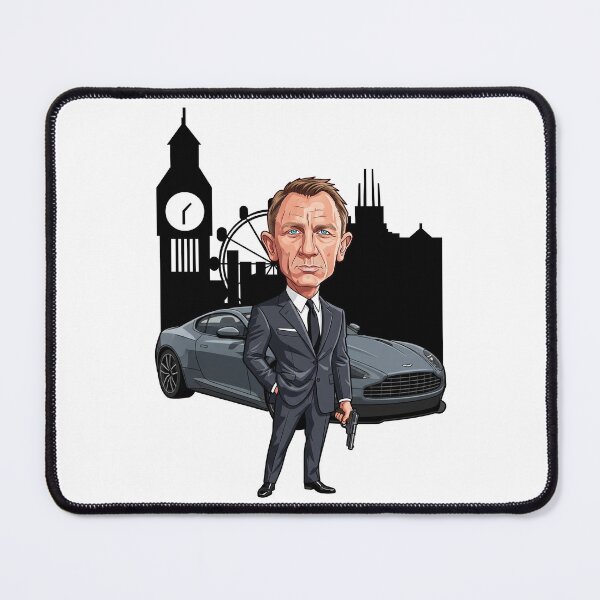 Item preview, Caricature of Daniel Craig in London designed and sold by vectorlove.