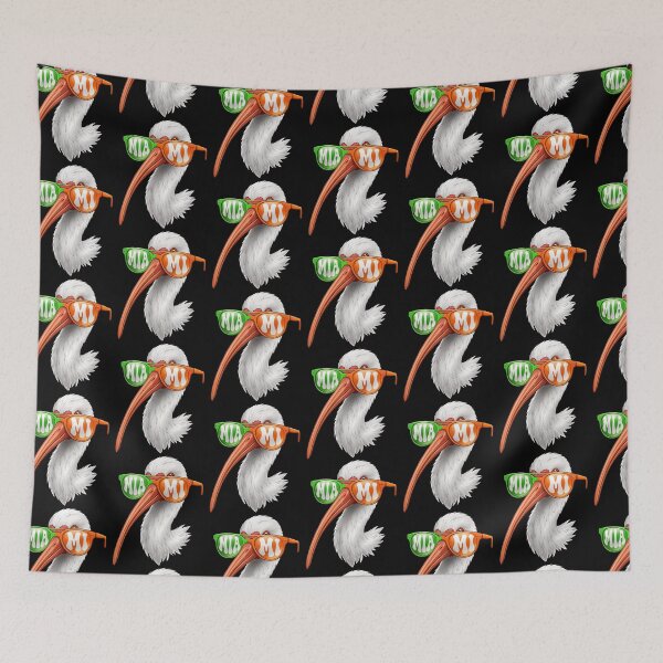 Item preview, Vintage American White Ibis With Sunglasses designed and sold by OddityVault.