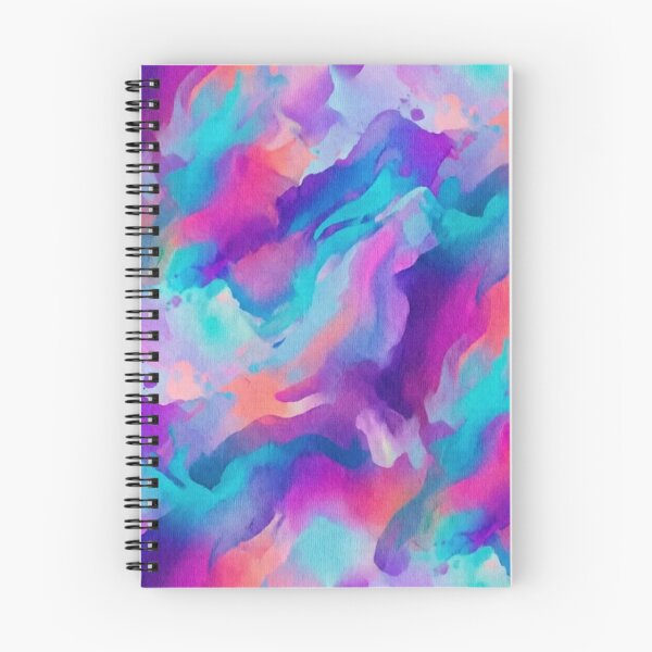 Item preview, Waves of Abstract Neon Dreamscape Fluid Art Colorful Psychedelic Seamless Pattern. designed and sold by Giulivo Store Graphic.