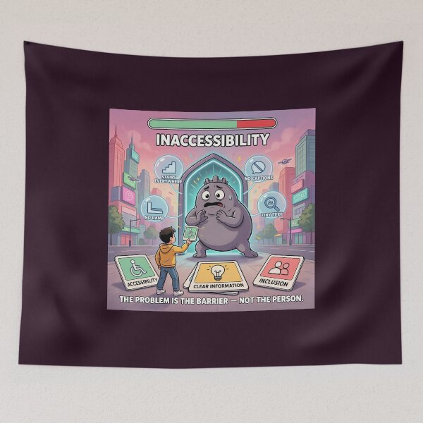 Item preview, Overcoming barriers for a world without borders designed and sold by Mianku | Für das Leben.