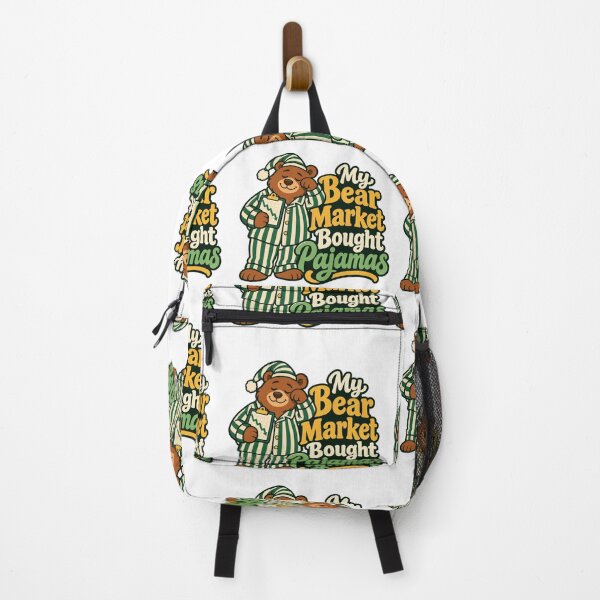 Item preview, Bear Market Pajamas Funny Finance Cartoon Art designed and sold by Bikivuno.