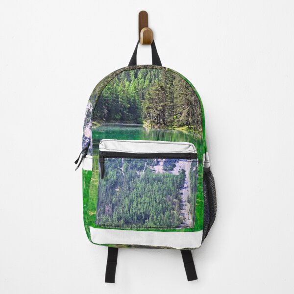 Item preview, Pristine emerald green water of Gruner See lake with forest reflection in Styria Austria designed and sold by goceris.