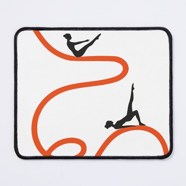 Item preview, Pilates Art Print | Minimalist Fitness Art | Modern Woman Exercise Print | Pilates Lover Gift designed and sold by Studio pod Burom.