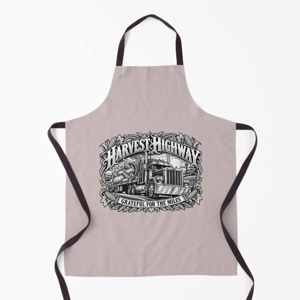 Item preview, Harvest Highway Grateful For The Miles - Thanksgiving Trucker designed and sold by NomadForge.