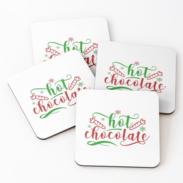 Item preview, Hot Chocolate Christmas Quote Cozy Holiday Christmas Vibes designed and sold by FuzionRaptor.