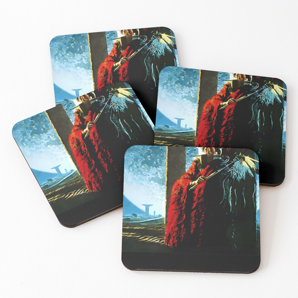 Item preview, Coasters (Set of 4) designed and sold by FrogPaintLab.