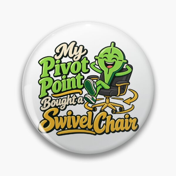 Item preview, Pivot Point Swivel Chair Trading Cartoon Joke designed and sold by Bikivuno.