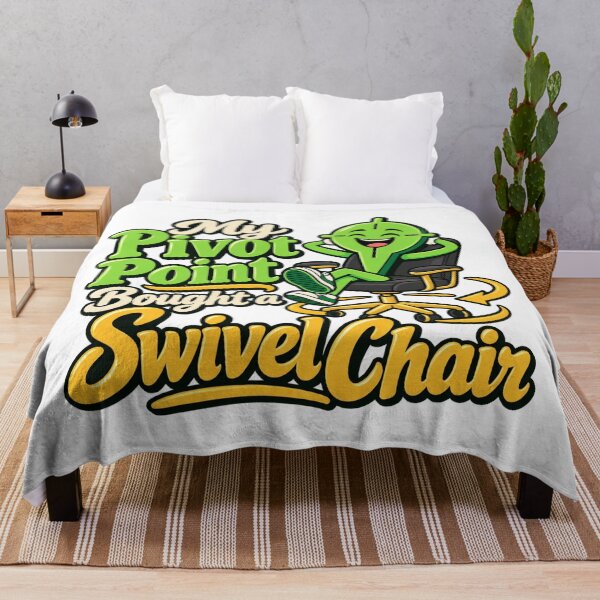 Item preview, Pivot Point Swivel Chair Trading Cartoon Joke designed and sold by Bikivuno.