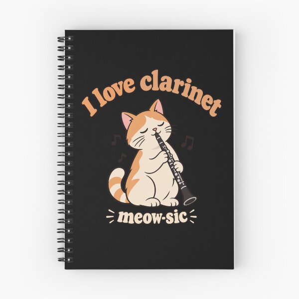 Item preview, i love clarinet meow-sic designed and sold by Konvero.