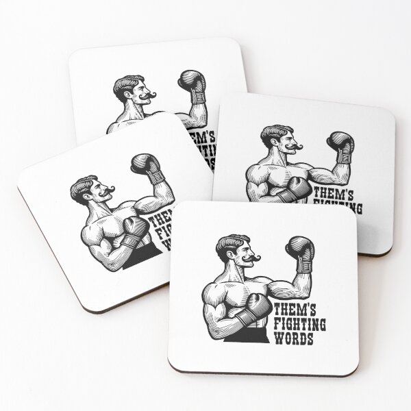 Item preview, Them's Fighting Words designed and sold by joshpincus.