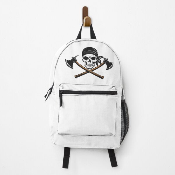 Item preview, Pirate Skull Cross Axes Illustration designed and sold by BetweenForms.