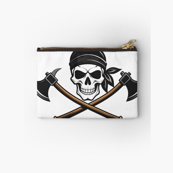 Item preview, Pirate Skull Cross Axes Illustration designed and sold by BetweenForms.