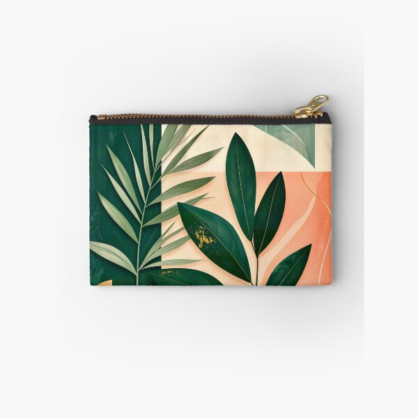 Item preview, Boho Terracotta Geometric Leaf Relief designed and sold by Vicky Brago-Mitchell®.