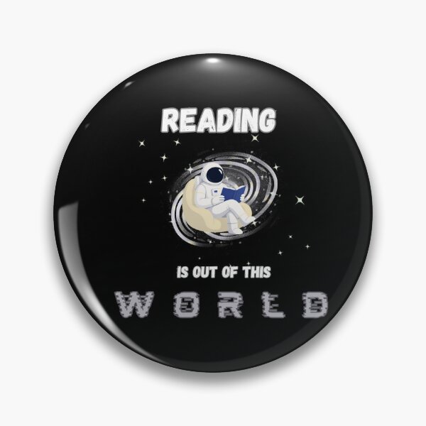 Item preview, Reading Is Out of This World – Book Lover designed and sold by LadyInEverGreen.