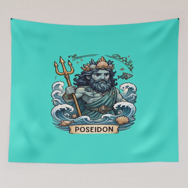 Item preview, Poseidon • Lord of the Seas • Mythic Power Series designed and sold by FABIOLART.