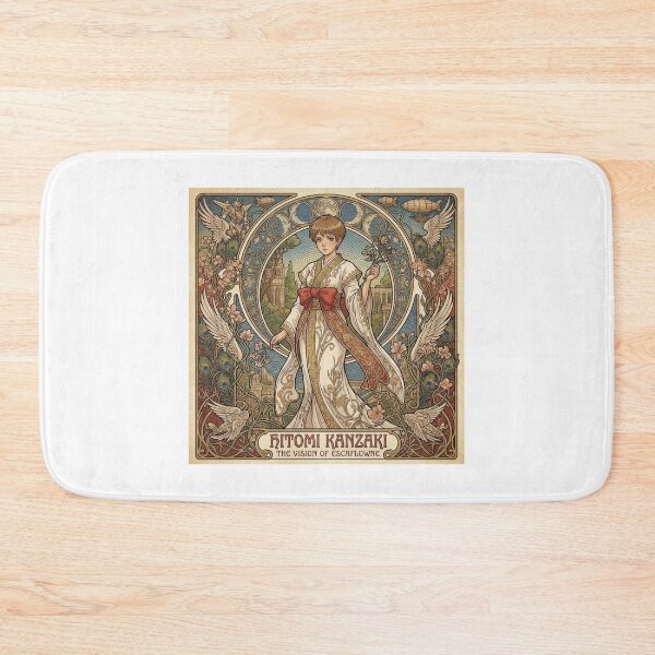Item preview, Vision of Escaflowne Hitomi in the style of Alphonse Mucha designed and sold by Solace Sparkles.