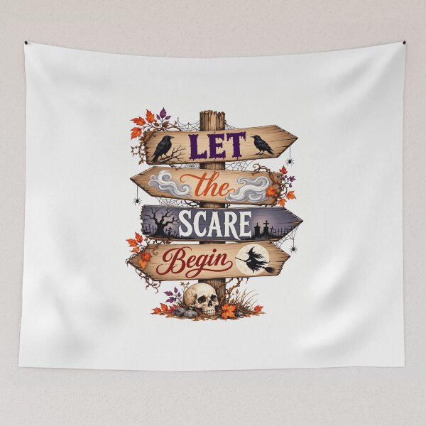 Item preview, Trick Or Treat Spooky & Sweet Halloween Rustic Wooden designed and sold by Thread&Fable.