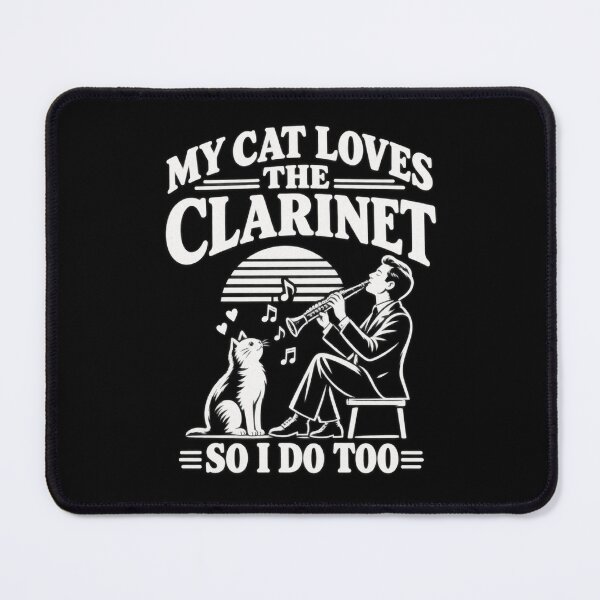 Item preview, My Cat loves the clarinet so i do too designed and sold by Konvero.