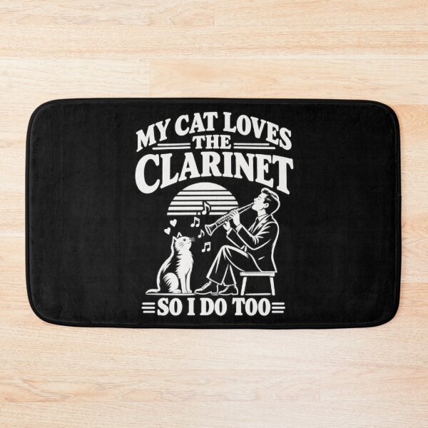 Item preview, My Cat loves the clarinet so i do too designed and sold by Konvero.