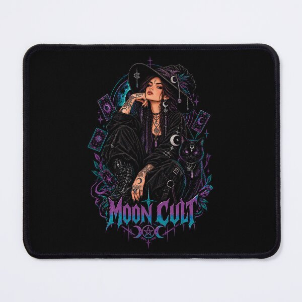 Item preview, Moon Cult Dark Witch Gothic Occult Celestial Art designed and sold by CrazySzoopWorld.