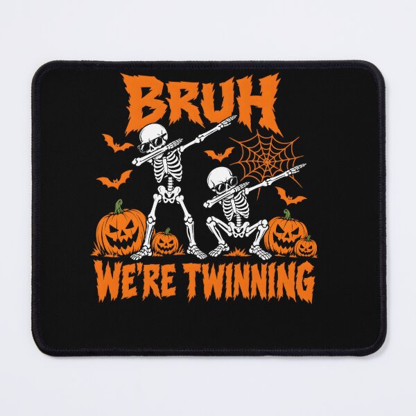 Item preview, Bruh We're Twinning Twin Day Spirit Week Group Halloween designed and sold by clothesy7.