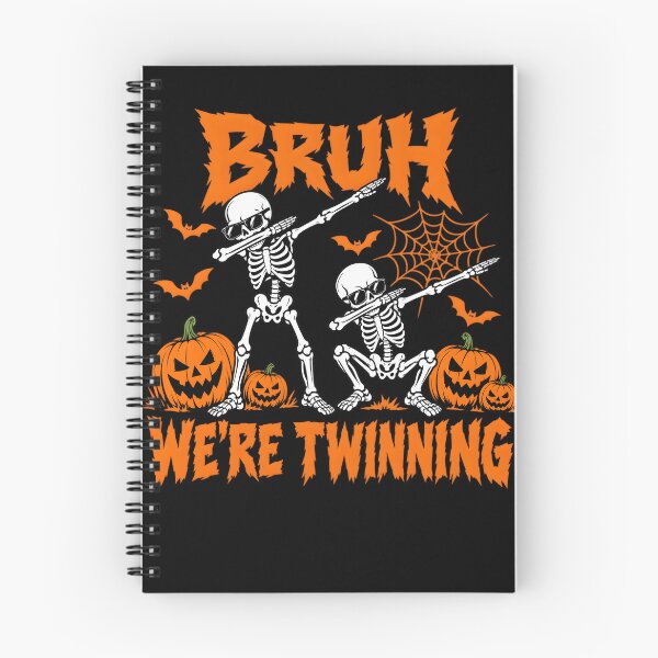 Item preview, Bruh We're Twinning Twin Day Spirit Week Group Halloween designed and sold by clothesy7.