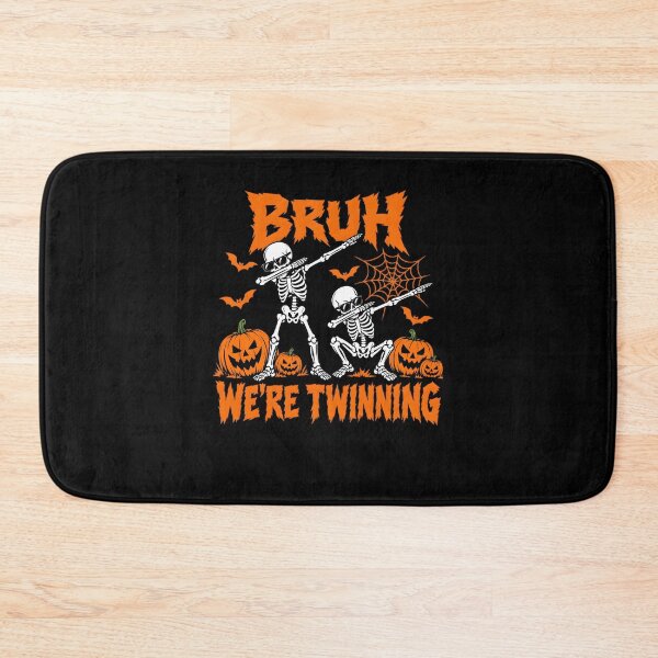 Item preview, Bruh We're Twinning Twin Day Spirit Week Group Halloween designed and sold by clothesy7.