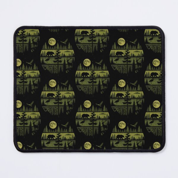 Item preview, Forest Retro Nature Wildlife Outdoor designed and sold by OddityVault.