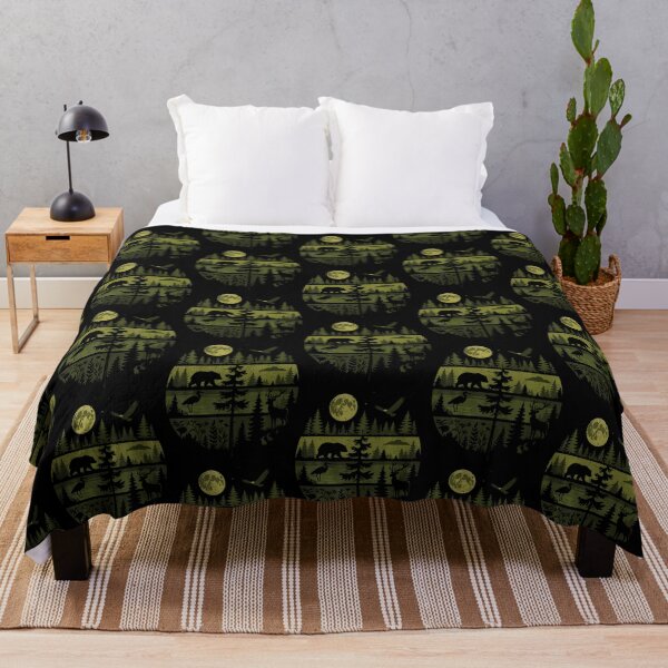 Item preview, Forest Retro Nature Wildlife Outdoor designed and sold by OddityVault.