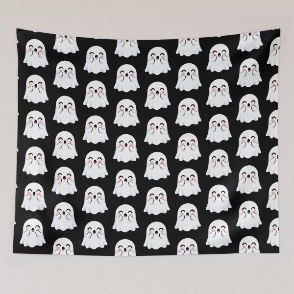 Item preview, Cute Surprised Ghost – Adorable Halloween Art designed and sold by aliyehc.