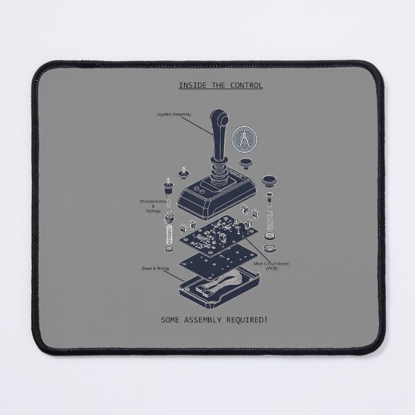 Item preview, Joystick Anatomy Technical Blueprint designed and sold by The Blueprint Archive.