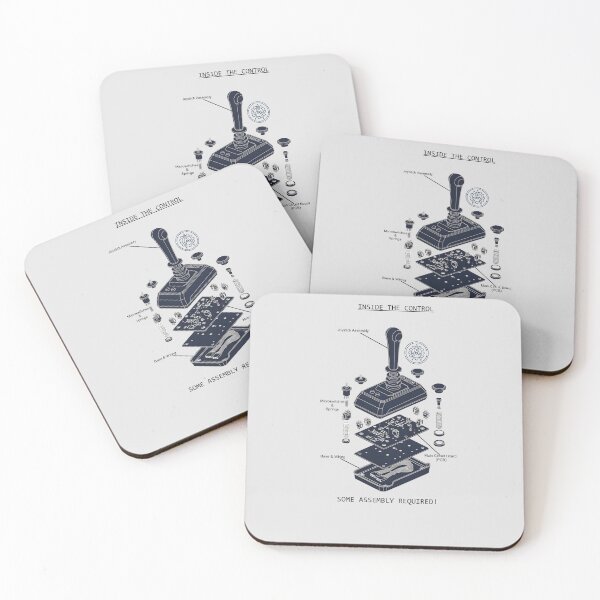 Item preview, Joystick Anatomy Technical Blueprint designed and sold by The Blueprint Archive.