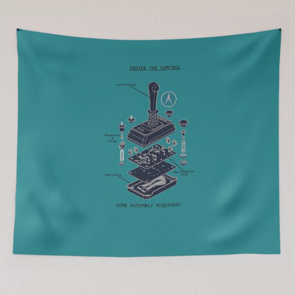 Item preview, Joystick Anatomy Technical Blueprint designed and sold by The Blueprint Archive.