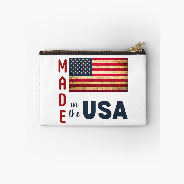 Item preview, Made in the USA with Stars and Stripes Flag designed and sold by AndysTeeShop.