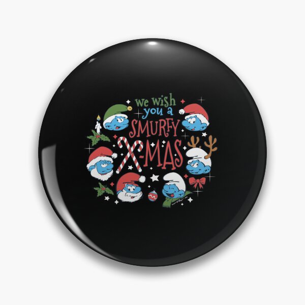 Item preview, The Smurfs Colors Smurfs Cute Group Shot Big Chest Logo Essential designed and sold by circliqueart.