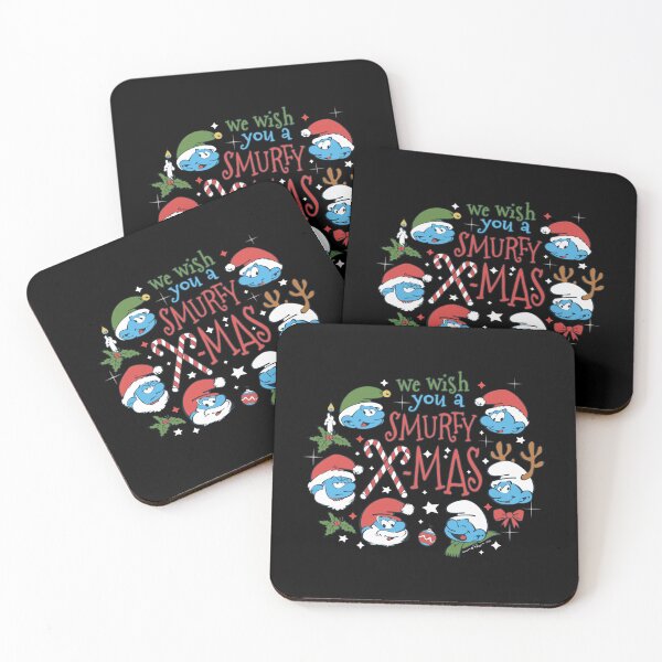 Item preview, The Smurfs Colors Smurfs Cute Group Shot Big Chest Logo Essential designed and sold by circliqueart.