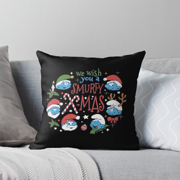 Item preview, The Smurfs Colors Smurfs Cute Group Shot Big Chest Logo Essential designed and sold by circliqueart.